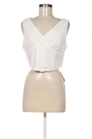 Γυναικείο αμάνικο μπλουζάκι Glamorous, Μέγεθος L, Χρώμα Εκρού, Τιμή 14,95 €