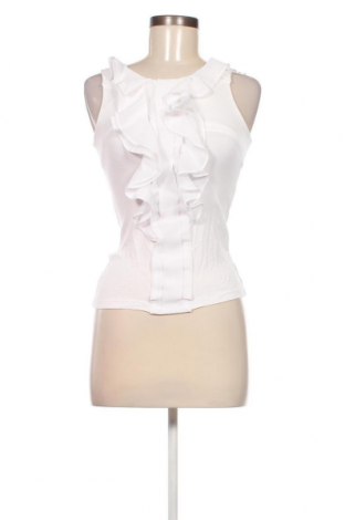 Γυναικείο αμάνικο μπλουζάκι H&M, Μέγεθος XS, Χρώμα Λευκό, Τιμή 8,04 €
