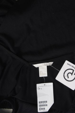 Tricou de damă H&M, Mărime L, Culoare Negru, Preț 29,01 Lei