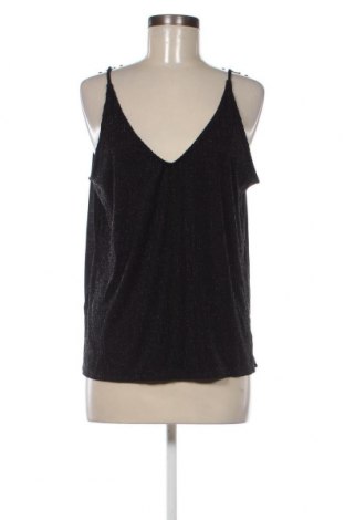 Γυναικείο αμάνικο μπλουζάκι H&M, Μέγεθος L, Χρώμα Μαύρο, Τιμή 5,20 €