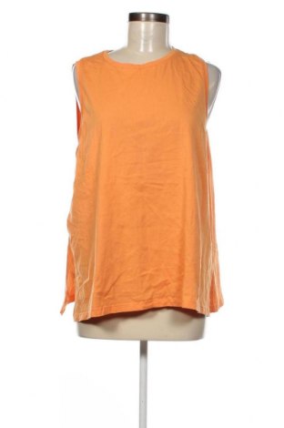 Γυναικείο αμάνικο μπλουζάκι H&M, Μέγεθος XL, Χρώμα Πορτοκαλί, Τιμή 8,04 €