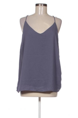 Γυναικείο αμάνικο μπλουζάκι H&M, Μέγεθος XL, Χρώμα Μπλέ, Τιμή 4,81 €