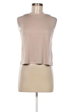 Γυναικείο αμάνικο μπλουζάκι H&M Sport, Μέγεθος S, Χρώμα  Μπέζ, Τιμή 3,22 €