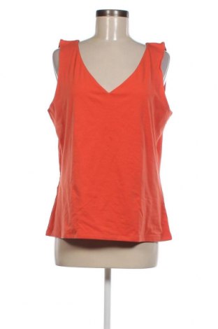 Γυναικείο αμάνικο μπλουζάκι Hallhuber, Μέγεθος XXL, Χρώμα Πορτοκαλί, Τιμή 12,37 €