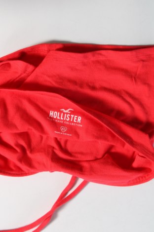 Damska koszulka na ramiączkach Hollister, Rozmiar XS, Kolor Czerwony, Cena 31,99 zł