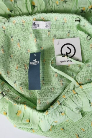 Damska koszulka na ramiączkach Hollister, Rozmiar L, Kolor Zielony, Cena 11,60 zł