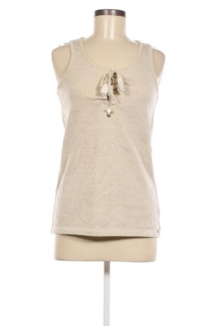 Γυναικείο αμάνικο μπλουζάκι Isla Ibiza Bonita, Μέγεθος M, Χρώμα  Μπέζ, Τιμή 5,57 €