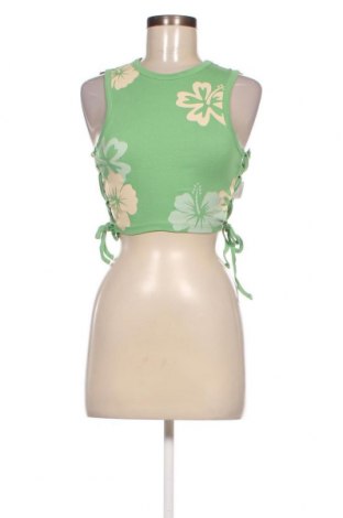 Γυναικείο αμάνικο μπλουζάκι Jennyfer, Μέγεθος XXS, Χρώμα Πράσινο, Τιμή 4,98 €