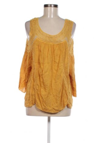 Γυναικείο αμάνικο μπλουζάκι Jennyfer, Μέγεθος M, Χρώμα Κίτρινο, Τιμή 2,97 €