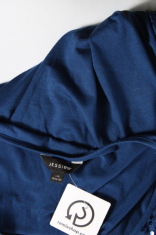 Γυναικείο αμάνικο μπλουζάκι Jessica, Μέγεθος L, Χρώμα Μπλέ, Τιμή 2,99 €