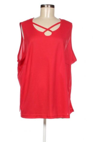 Γυναικείο αμάνικο μπλουζάκι Kombi, Μέγεθος 3XL, Χρώμα Κόκκινο, Τιμή 6,35 €