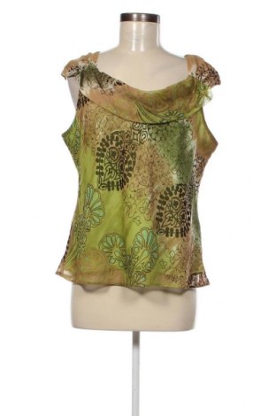 Γυναικείο αμάνικο μπλουζάκι Laura, Μέγεθος XL, Χρώμα Πράσινο, Τιμή 3,71 €