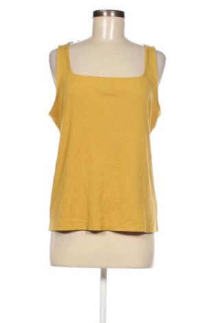 Γυναικείο αμάνικο μπλουζάκι Lindex, Μέγεθος L, Χρώμα Κίτρινο, Τιμή 3,86 €