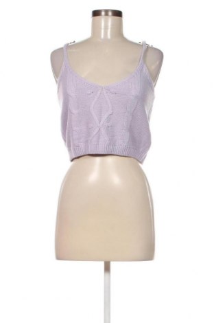 Γυναικείο αμάνικο μπλουζάκι Missguided, Μέγεθος M, Χρώμα Βιολετί, Τιμή 8,55 €