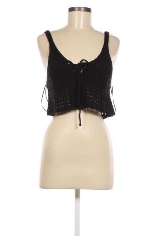 Γυναικείο αμάνικο μπλουζάκι Missguided, Μέγεθος L, Χρώμα Μαύρο, Τιμή 8,76 €