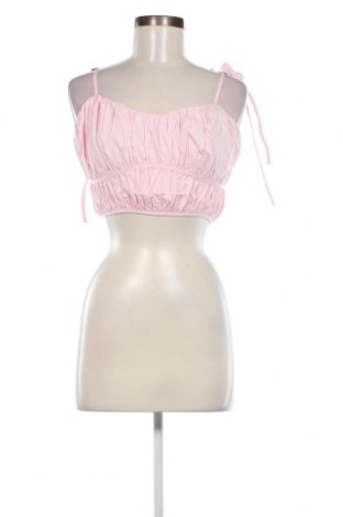 Γυναικείο αμάνικο μπλουζάκι Missguided, Μέγεθος M, Χρώμα Ρόζ , Τιμή 5,63 €