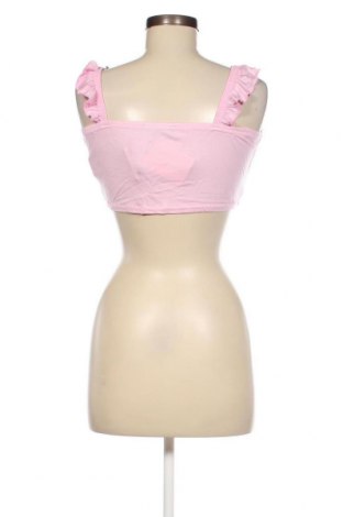 Γυναικείο αμάνικο μπλουζάκι Missguided, Μέγεθος L, Χρώμα Ρόζ , Τιμή 4,76 €