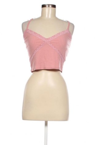 Γυναικείο αμάνικο μπλουζάκι Missguided, Μέγεθος L, Χρώμα Ρόζ , Τιμή 5,52 €