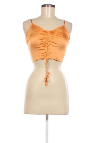 Γυναικείο αμάνικο μπλουζάκι Missguided, Μέγεθος XS, Χρώμα Πορτοκαλί, Τιμή 5,63 €