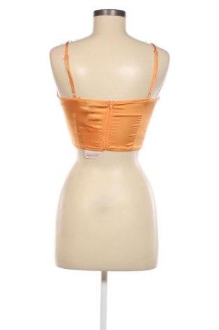 Γυναικείο αμάνικο μπλουζάκι Missguided, Μέγεθος XS, Χρώμα Πορτοκαλί, Τιμή 10,82 €