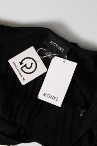 Γυναικείο αμάνικο μπλουζάκι Monki, Μέγεθος XL, Χρώμα Μαύρο, Τιμή 9,40 €