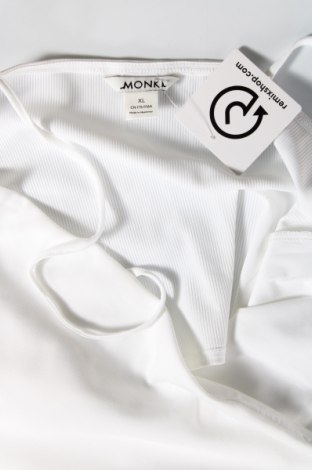 Γυναικείο αμάνικο μπλουζάκι Monki, Μέγεθος XL, Χρώμα Λευκό, Τιμή 2,55 €
