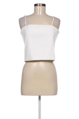 Γυναικείο αμάνικο μπλουζάκι Monki, Μέγεθος XL, Χρώμα Λευκό, Τιμή 4,11 €