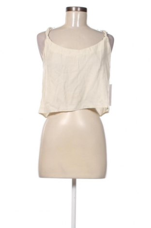 Γυναικείο αμάνικο μπλουζάκι NA-KD, Μέγεθος M, Χρώμα Εκρού, Τιμή 14,95 €