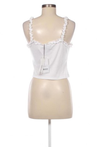 Γυναικείο αμάνικο μπλουζάκι NA-KD, Μέγεθος L, Χρώμα Λευκό, Τιμή 2,24 €
