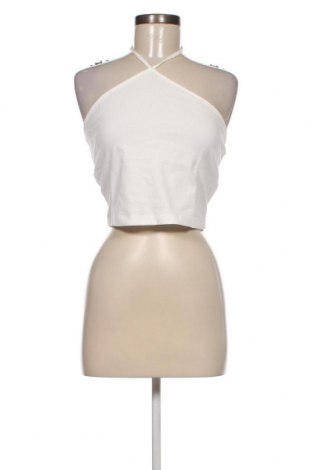 Γυναικείο αμάνικο μπλουζάκι NA-KD, Μέγεθος L, Χρώμα Λευκό, Τιμή 2,24 €