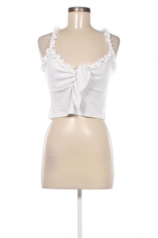 Γυναικείο αμάνικο μπλουζάκι NA-KD, Μέγεθος M, Χρώμα Λευκό, Τιμή 2,24 €