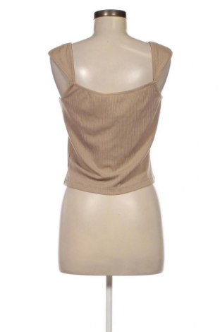 Γυναικείο αμάνικο μπλουζάκι NA-KD, Μέγεθος XL, Χρώμα Καφέ, Τιμή 2,24 €