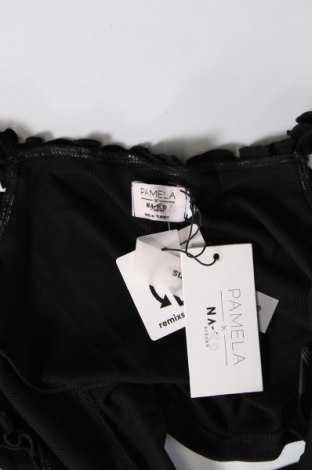 Γυναικείο αμάνικο μπλουζάκι NA-KD, Μέγεθος M, Χρώμα Μαύρο, Τιμή 4,78 €