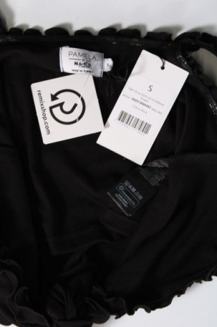 Γυναικείο αμάνικο μπλουζάκι NA-KD, Μέγεθος S, Χρώμα Μαύρο, Τιμή 4,78 €
