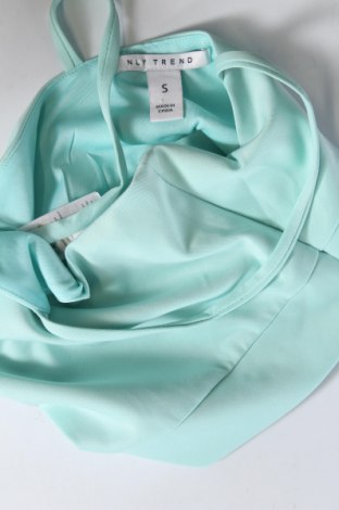 Γυναικείο αμάνικο μπλουζάκι Nly Trend, Μέγεθος S, Χρώμα Μπλέ, Τιμή 2,97 €