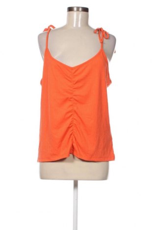 Γυναικείο αμάνικο μπλουζάκι Page One, Μέγεθος XL, Χρώμα Πορτοκαλί, Τιμή 3,22 €