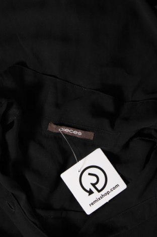 Γυναικείο αμάνικο μπλουζάκι Pieces, Μέγεθος M, Χρώμα Μαύρο, Τιμή 2,66 €