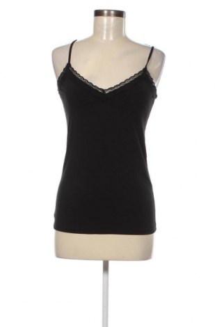 Γυναικείο αμάνικο μπλουζάκι Pieces, Μέγεθος M, Χρώμα Μαύρο, Τιμή 6,19 €