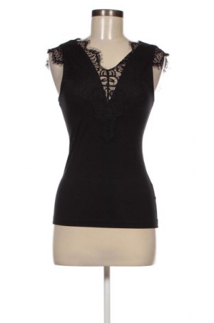 Γυναικείο αμάνικο μπλουζάκι Pieces, Μέγεθος M, Χρώμα Μαύρο, Τιμή 8,63 €