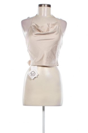 Γυναικείο αμάνικο μπλουζάκι Pronto Moda, Μέγεθος M, Χρώμα  Μπέζ, Τιμή 2,99 €