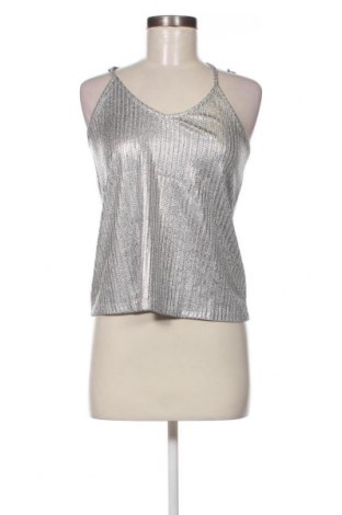 Γυναικείο αμάνικο μπλουζάκι Reserved, Μέγεθος XS, Χρώμα Ασημί, Τιμή 3,59 €