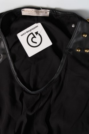 Γυναικείο αμάνικο μπλουζάκι Rinascimento, Μέγεθος XS, Χρώμα Μαύρο, Τιμή 8,97 €