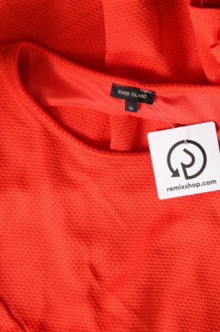 Γυναικείο αμάνικο μπλουζάκι Rivers, Μέγεθος XL, Χρώμα Πορτοκαλί, Τιμή 6,65 €