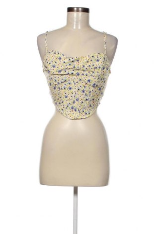 Γυναικείο αμάνικο μπλουζάκι SHEIN, Μέγεθος S, Χρώμα Κίτρινο, Τιμή 8,04 €