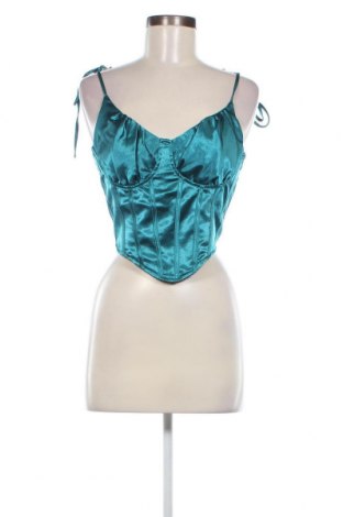 Γυναικείο αμάνικο μπλουζάκι SHEIN, Μέγεθος M, Χρώμα Πράσινο, Τιμή 2,89 €