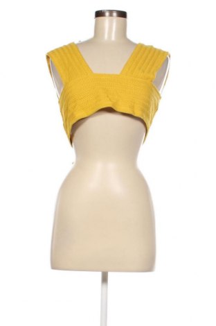 Γυναικείο αμάνικο μπλουζάκι SHEIN, Μέγεθος M, Χρώμα Κίτρινο, Τιμή 1,62 €