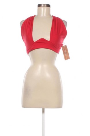 Γυναικείο αμάνικο μπλουζάκι SHEIN, Μέγεθος M, Χρώμα Κόκκινο, Τιμή 10,74 €