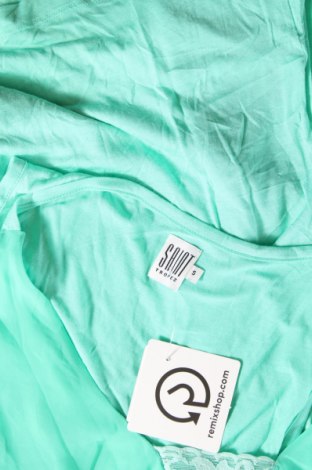 Γυναικείο αμάνικο μπλουζάκι Saint Tropez, Μέγεθος S, Χρώμα Πράσινο, Τιμή 2,66 €