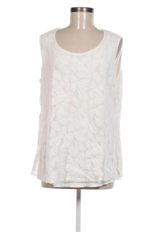 Γυναικείο αμάνικο μπλουζάκι Samoon By Gerry Weber, Μέγεθος XL, Χρώμα Λευκό, Τιμή 6,19 €