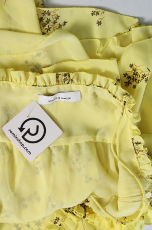 Γυναικείο αμάνικο μπλουζάκι Samsoe & Samsoe, Μέγεθος L, Χρώμα Κίτρινο, Τιμή 4,95 €